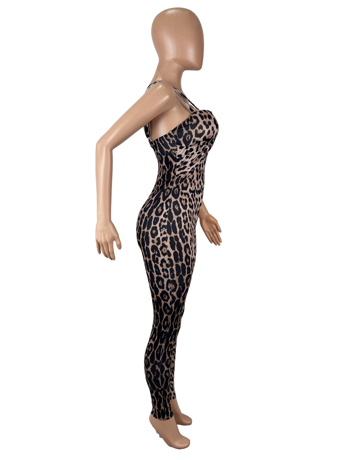 D9774 Sexy Padded Bra Foot Jumpsuit Women Strapless
HollowSleeveless Summer Body Shaping Tight Stretch