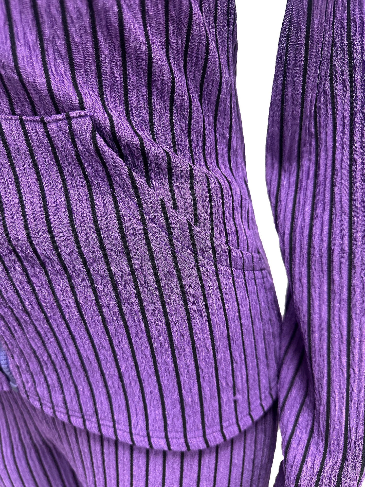 CM9542 Spring Trend Ribbed2PieceSet WomenZip upCardigan Jacket+Long Pants Matching Casual Suit