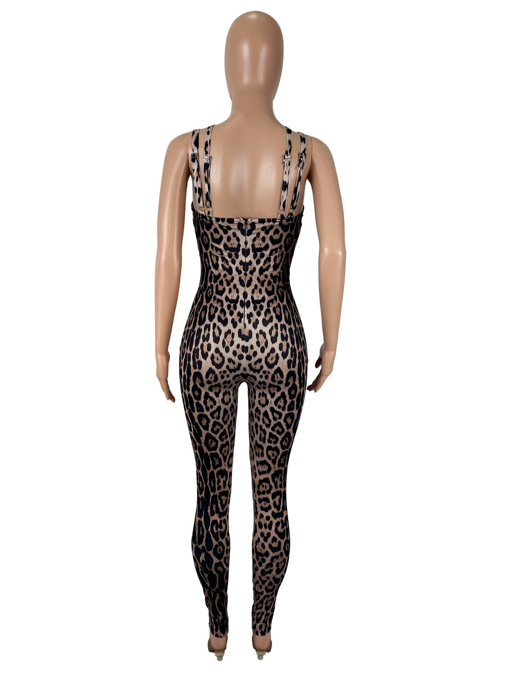 D9774 Sexy Padded Bra Foot Jumpsuit Women Strapless
HollowSleeveless Summer Body Shaping Tight Stretch